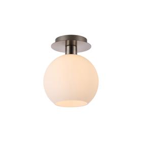 Lori Satin Nickel Ceiling Lights Deco Flush Fittings